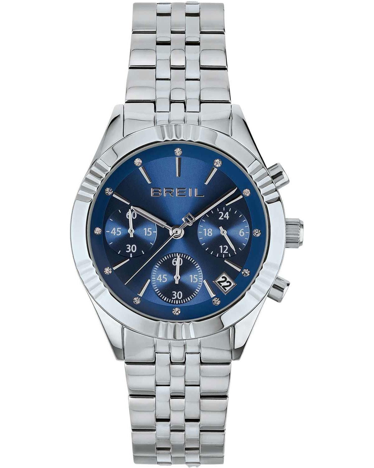 Ρολόι BREIL Stand Out Crystals Chronograph Silver Stainless Steel Bracelet
