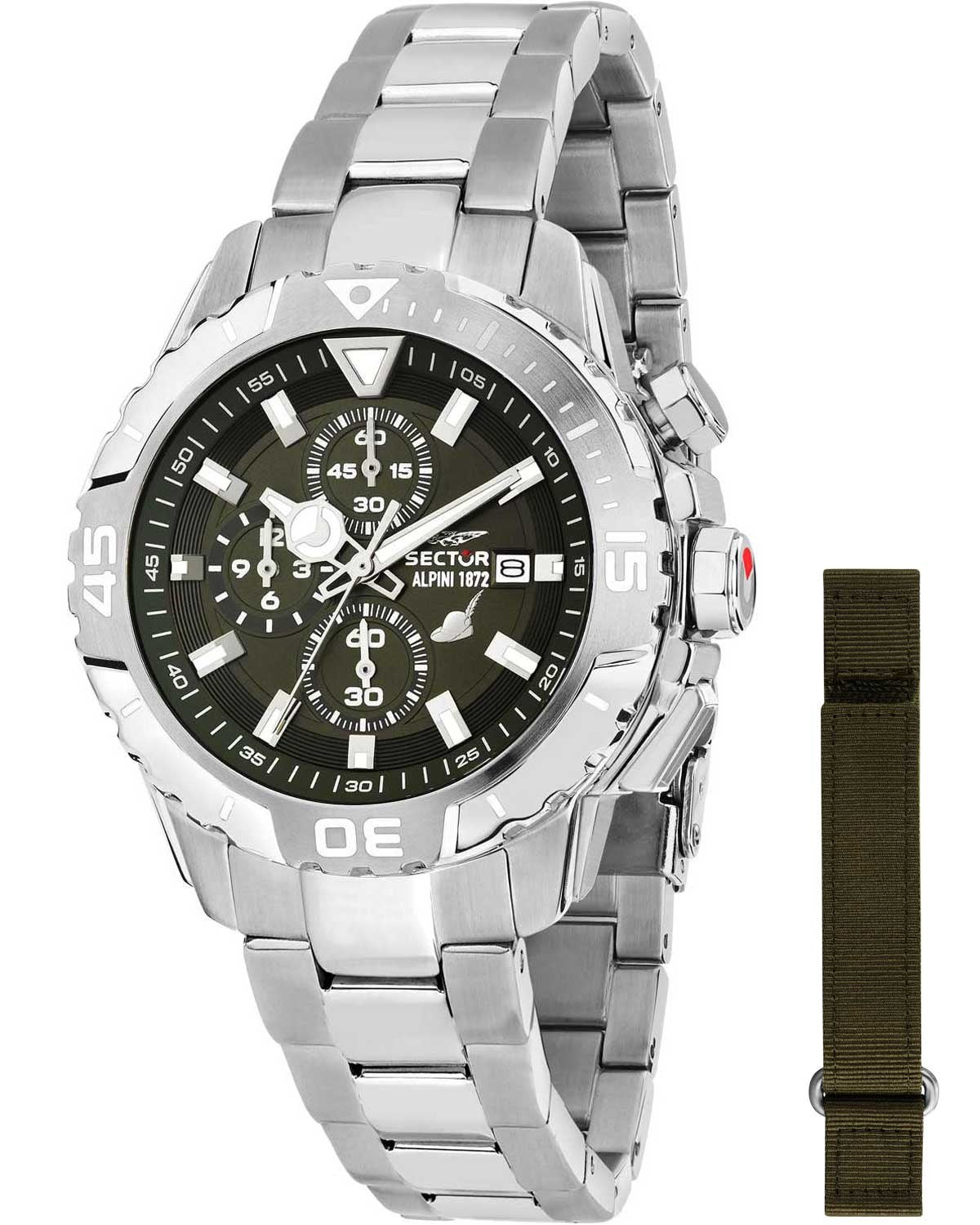 Ρολόι SECTOR Legend Alpini 1872 Chronograph Limited edition Gift Set
