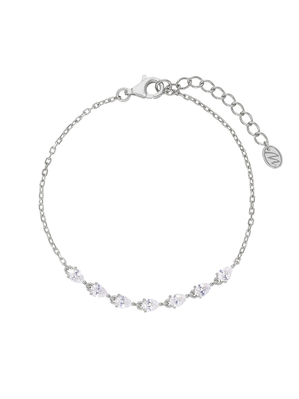 Ασημένιο βραχιόλι Marea Silver D02503-AA