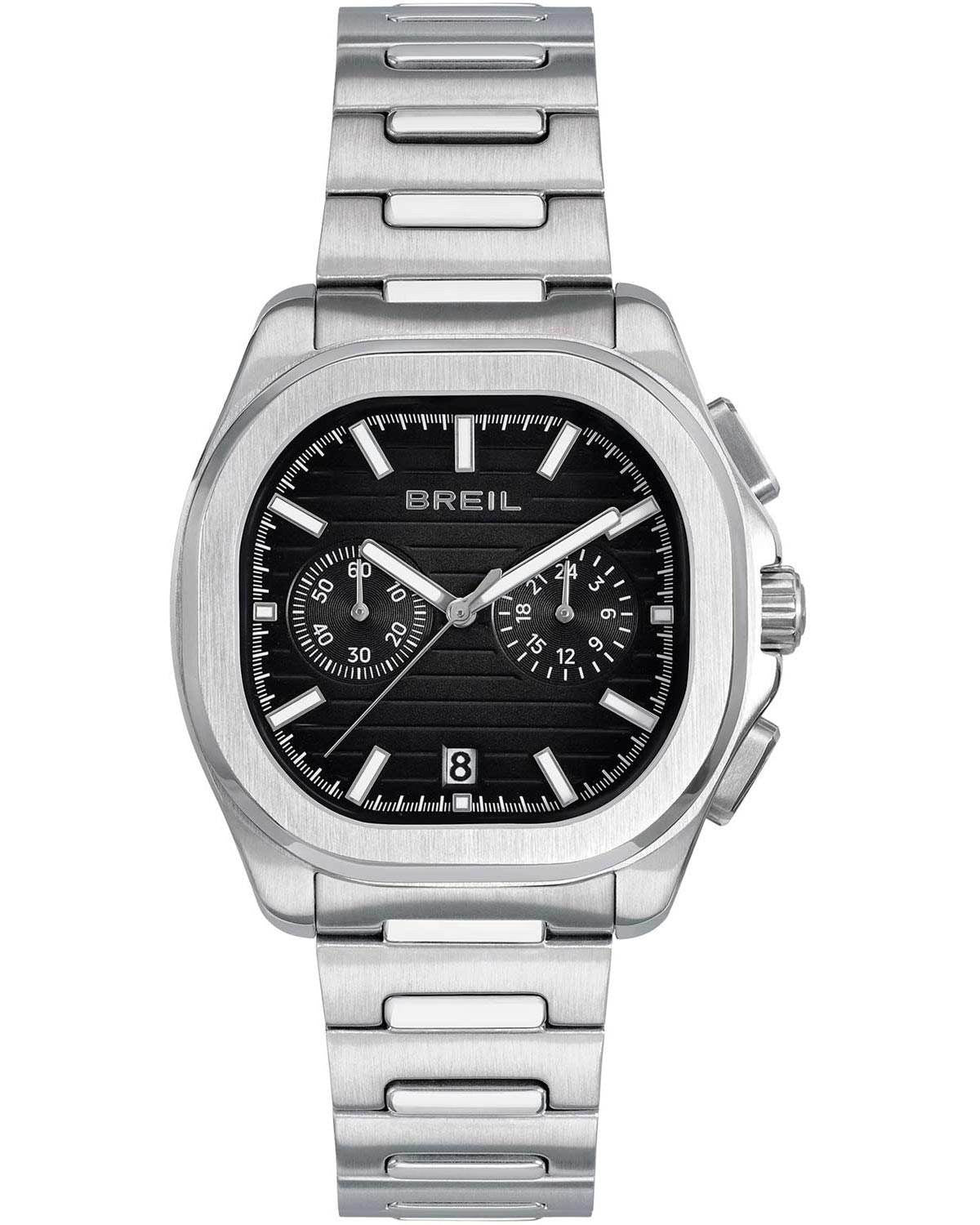 Ρολόι BREIL Retrofuture Chronograph Silver Stainless Steel Bracelet
