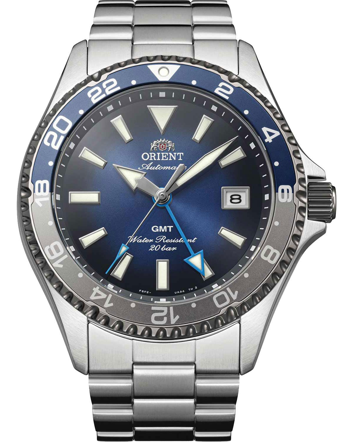 Συλλεκτικό ανδρικό ρολόι ORIENT Mako GMT Limited Edition αυτόματο με διπλή ώρα