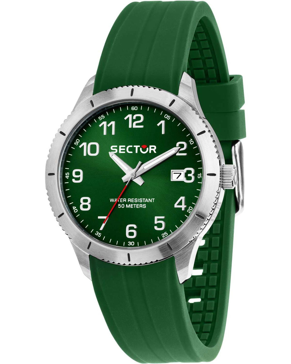 Ρολόι SECTOR 270 Green Plastic Strap