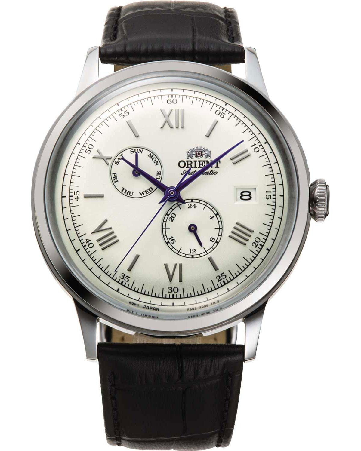 Ρολόι ORIENT Classic Automatic Black Leather Strap