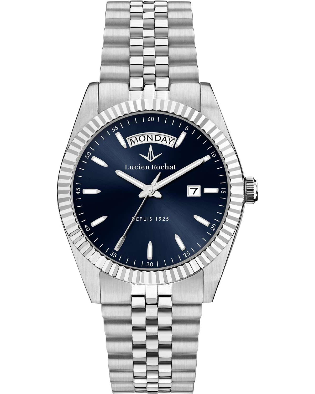 Ρολόι LUCIEN ROCHAT Bienne Silver Stainless Steel Bracelet