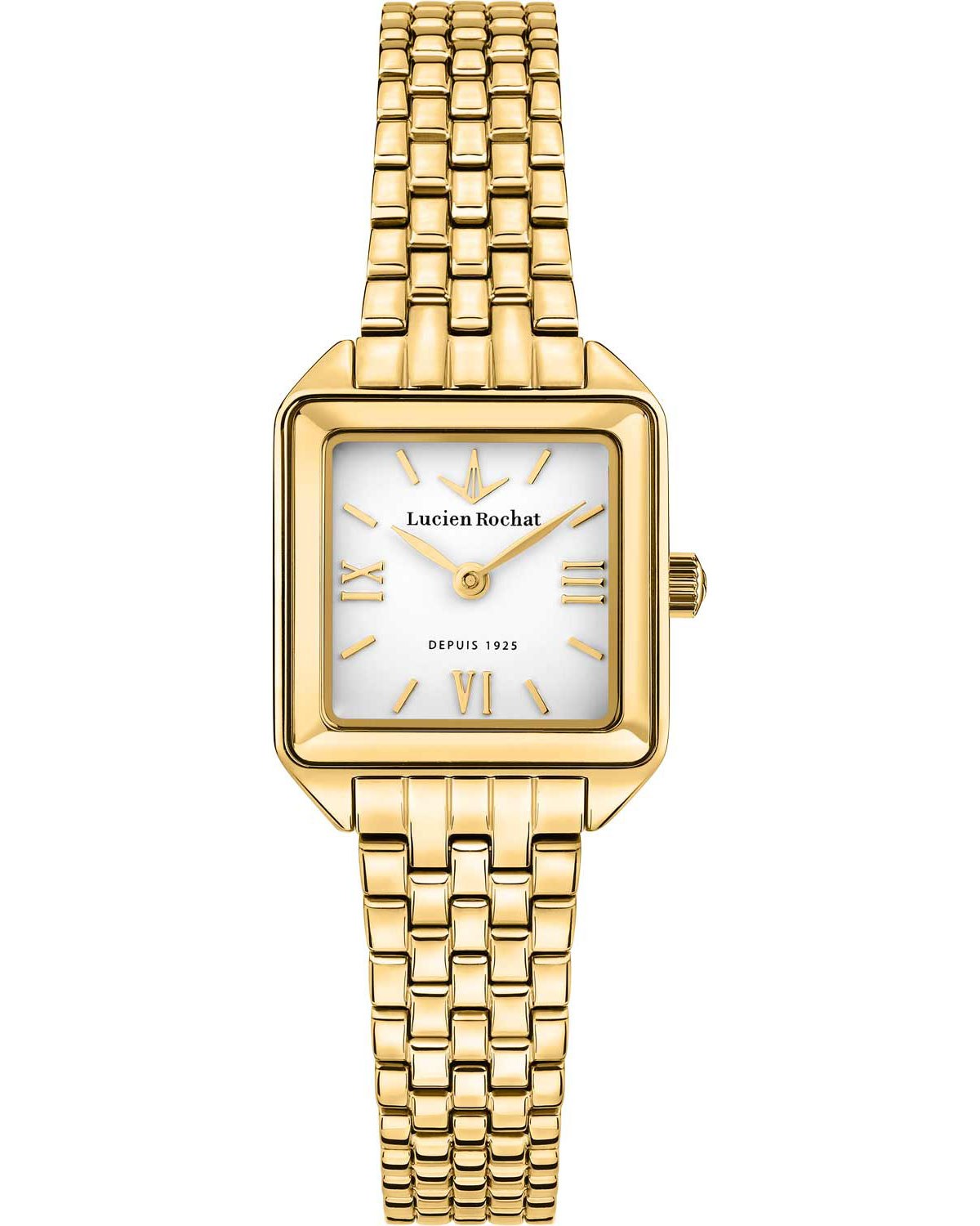 Ρολόι LUCIEN ROCHAT Aurorae Gold Stainless Steel Bracelet