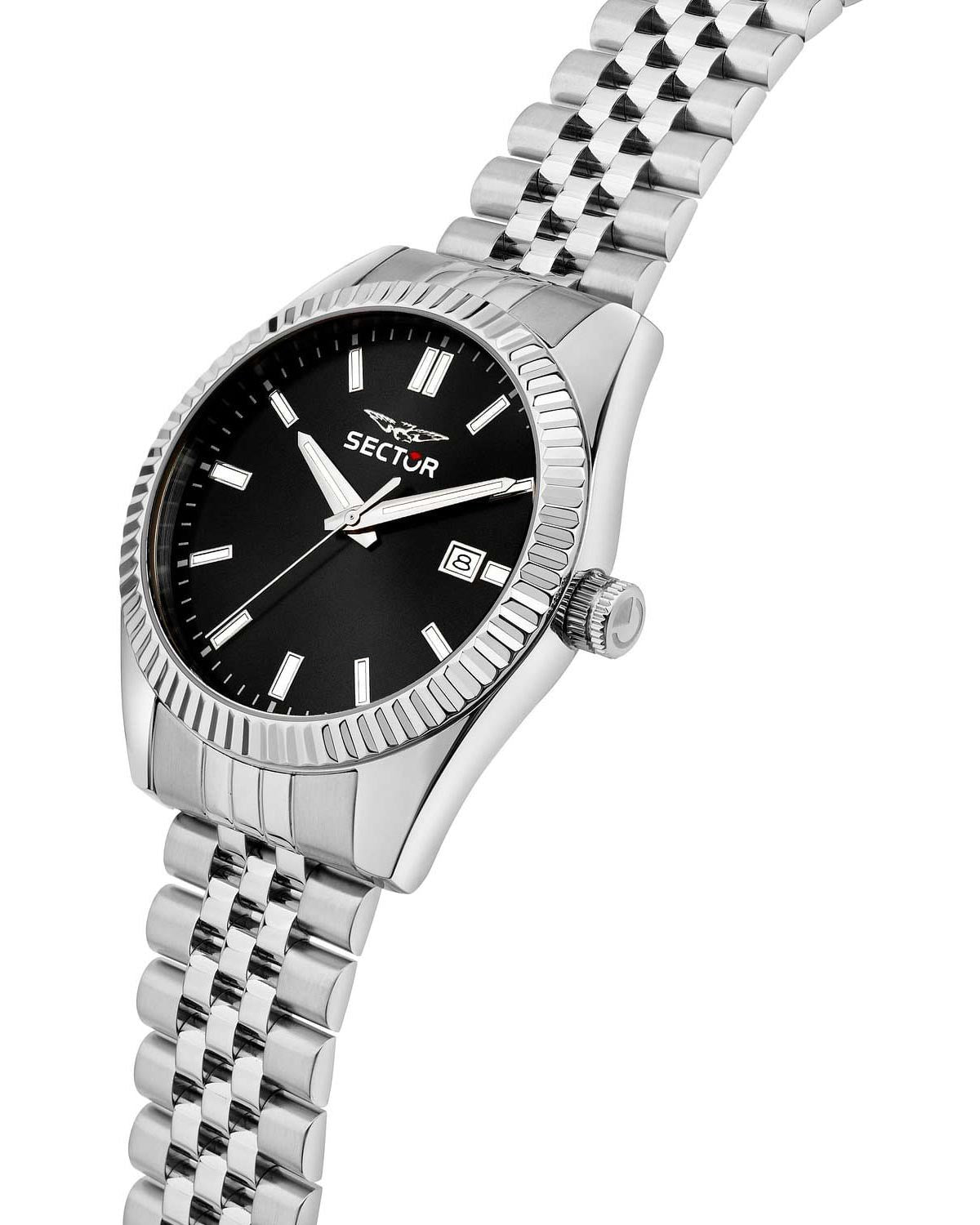 Ρολόι SECTOR 240 Silver Stainless Steel Bracelet