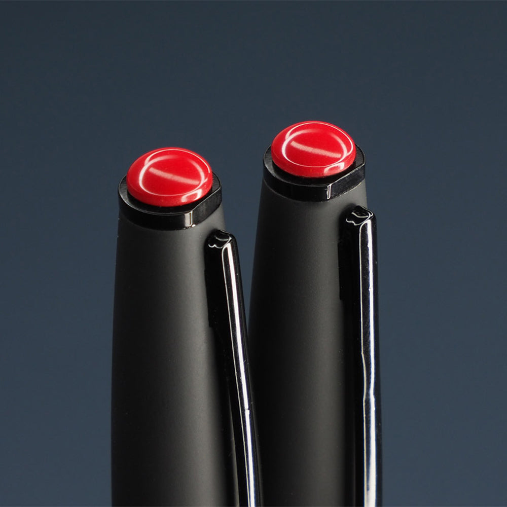 Pularys Coral Stone Black Rollerball Pen set 2 Τεμαχια 177003601