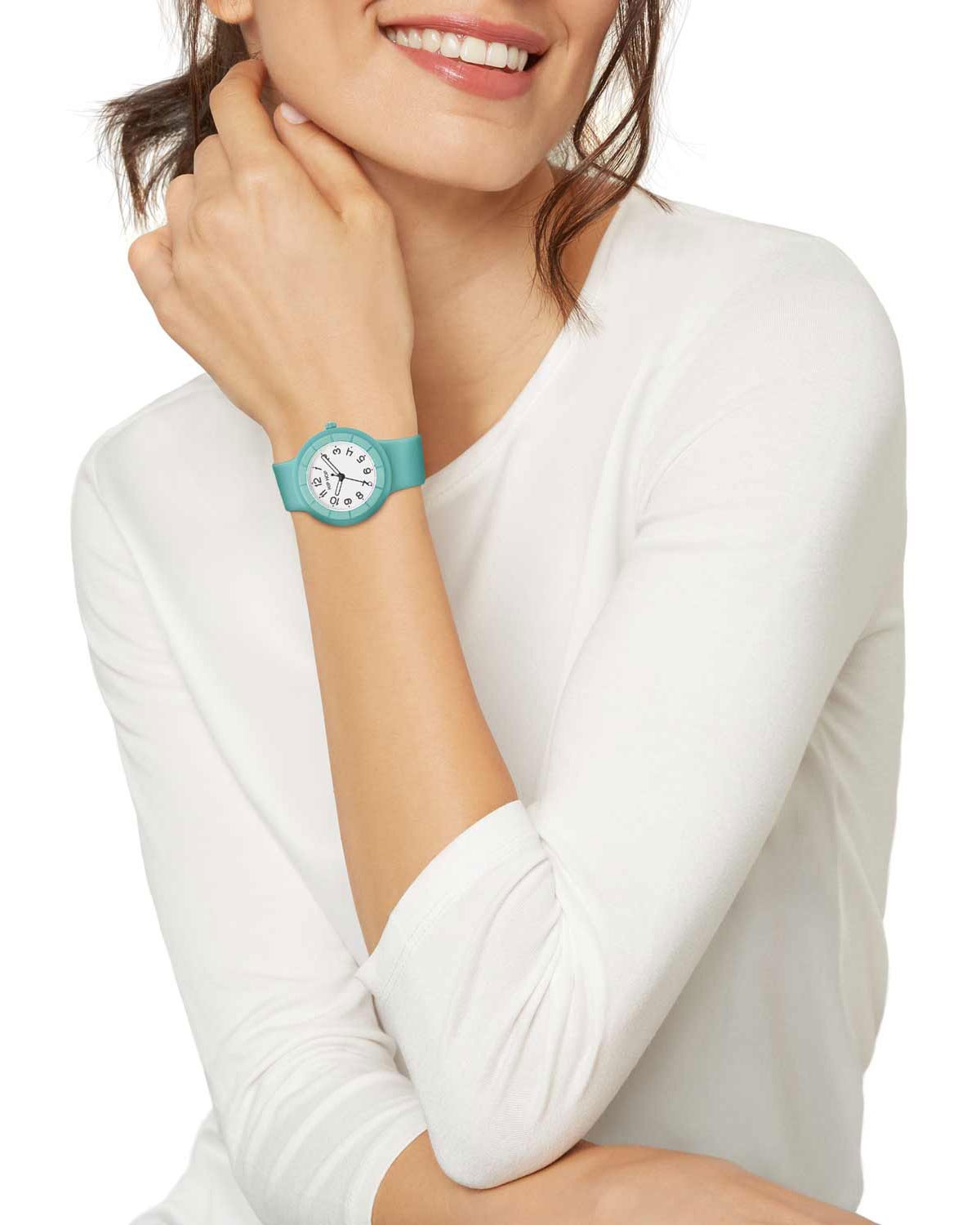 Ρολόι HIP HOP Hero.DOT Water Wave Turqoise Silicone Strap