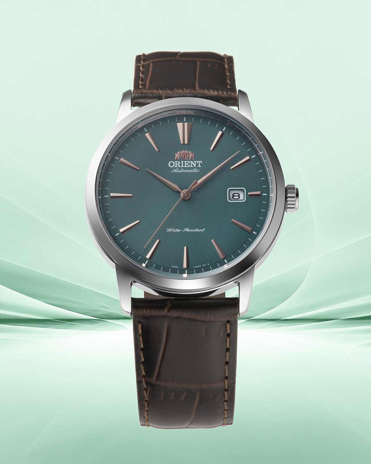 Ρολόι ORIENT Contemporary European Exclusive Automatic Brown Leather Strap