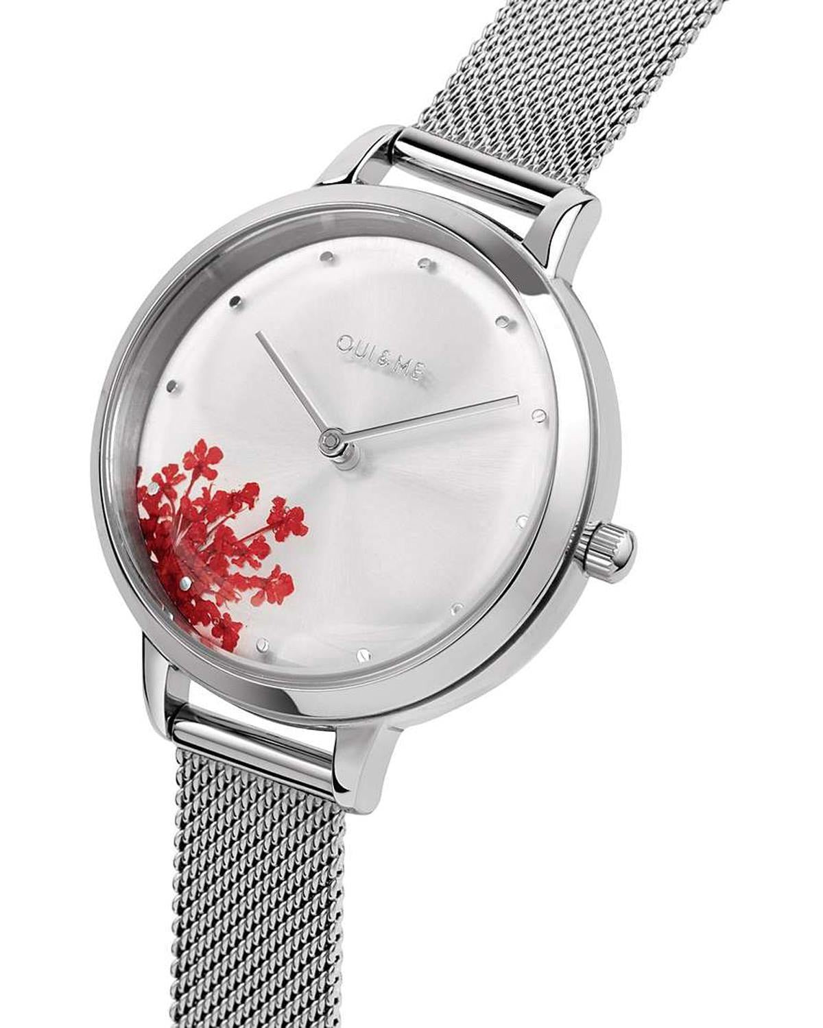 Ρολόι OUI&ME Fleurette Silver Stainless Steel Bracelet