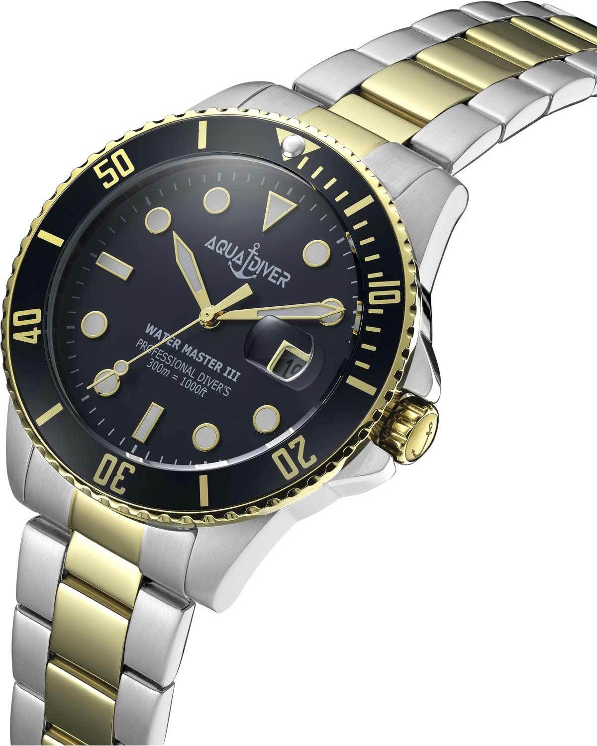 Ρολόι AQUADIVER Water Master III Two Tone Stainless Steel Bracelet
