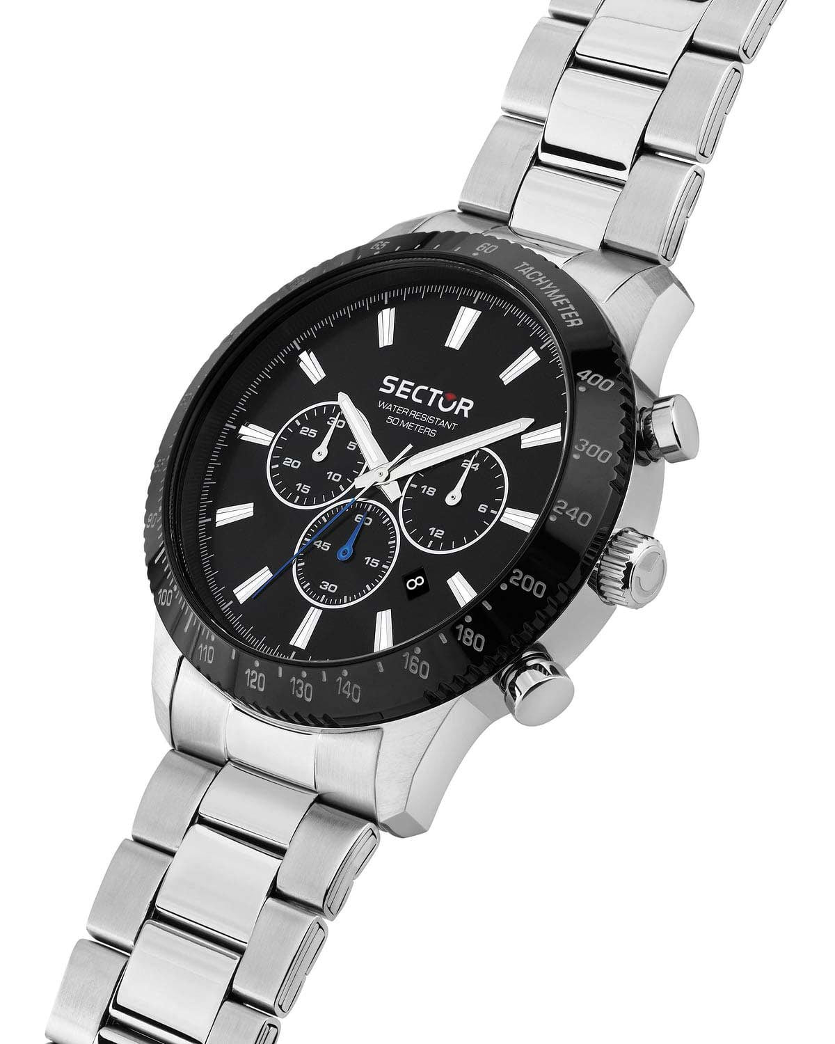 Ρολόι SECTOR 270 Chronograph Silver Stainless Steel Bracelet