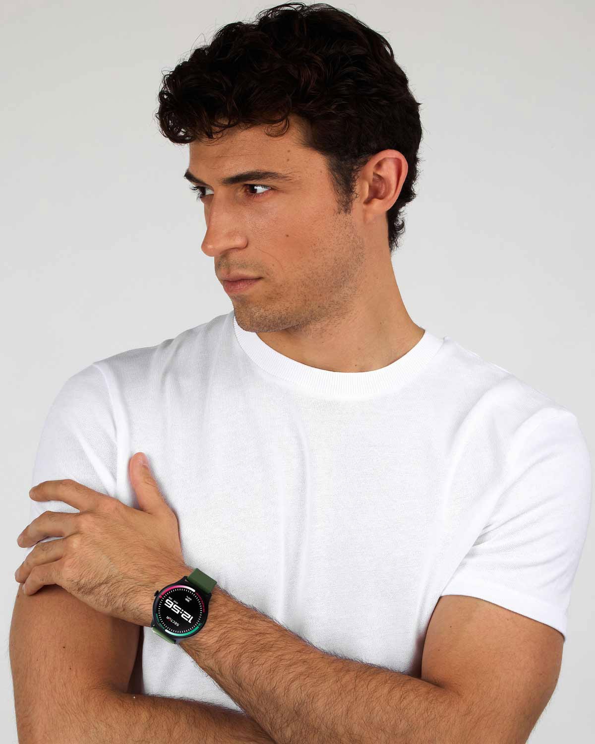 Ρολόι SECTOR S-06 Smartwatch Green Silicone Strap