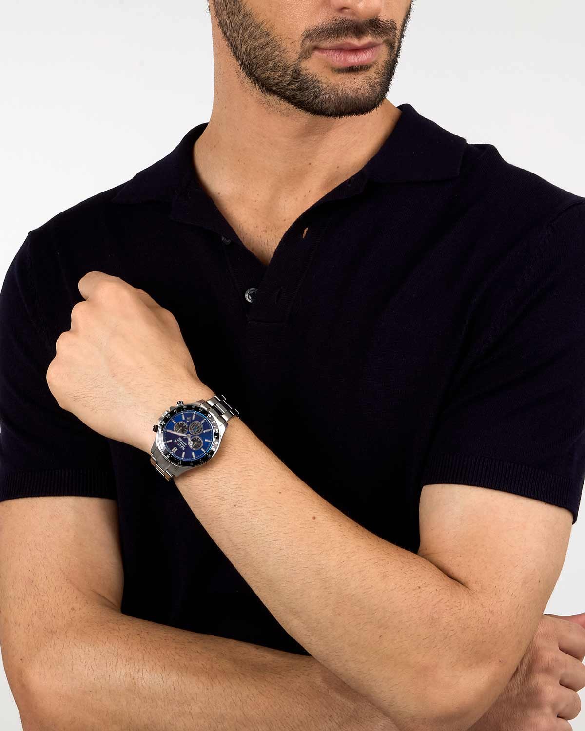 Ρολόι SECTOR C300 Inter Chrono Silver Stainless Steel Bracelet Special Edition