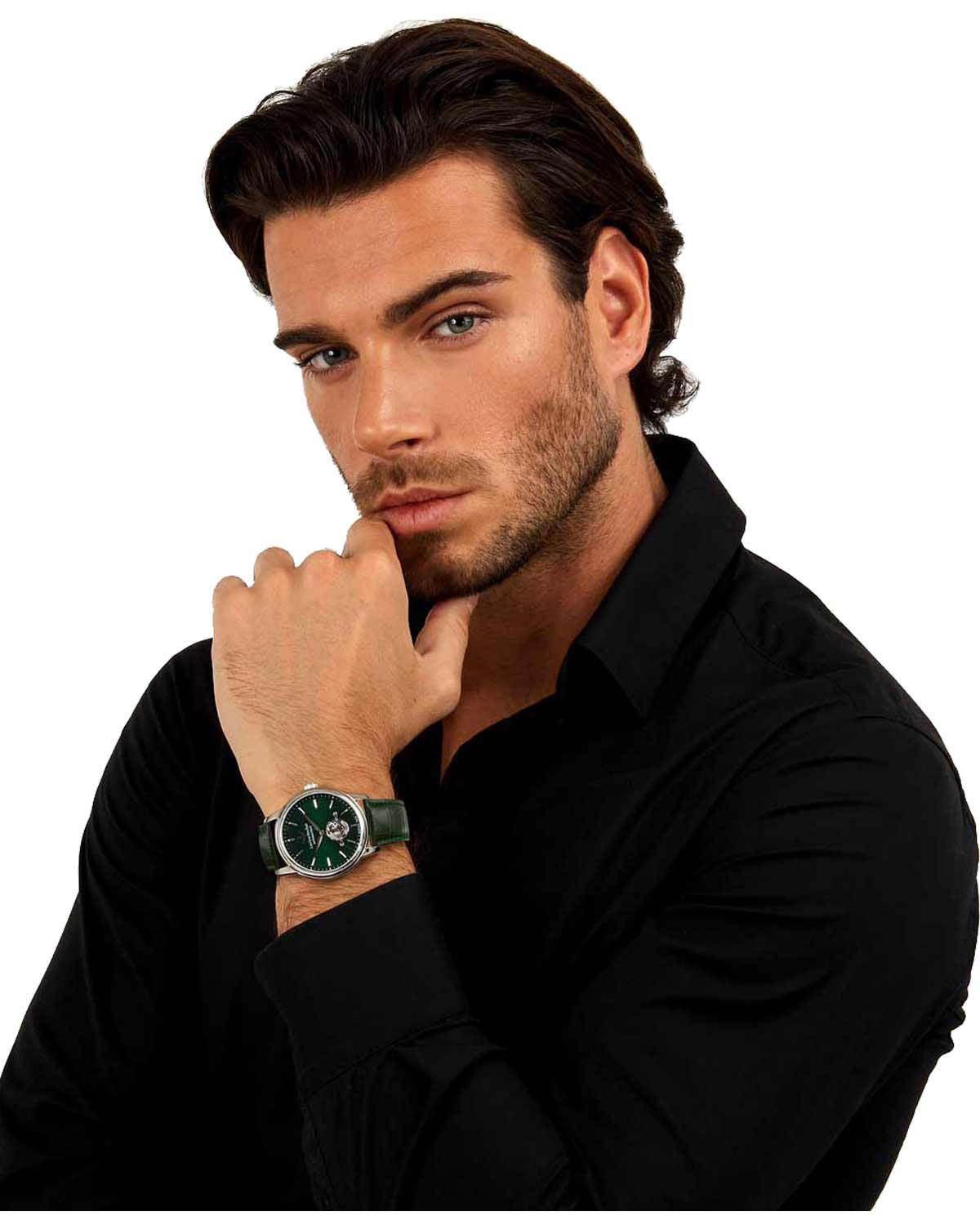 Ρολόι LUCIEN ROCHAT Iconic Automatic Silver Stainless Steel Bracelet Gift Set