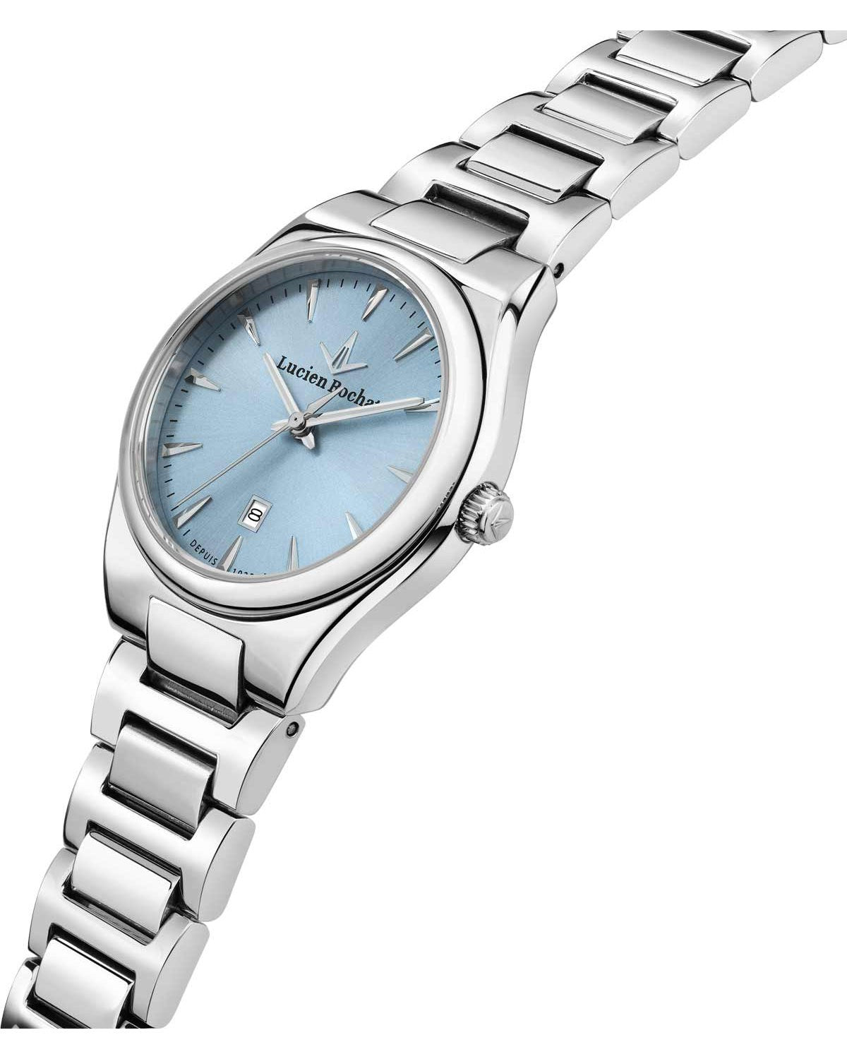 Ρολόι LUCIEN ROCHAT Avenue Silver Stainless Steel Bracelet