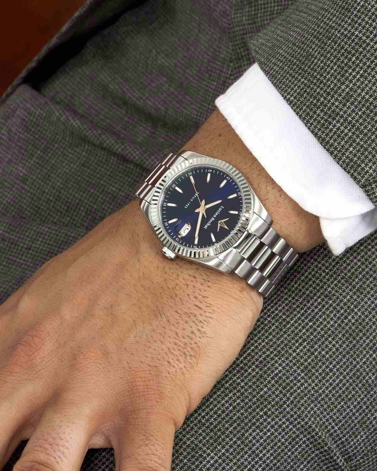 Ρολόι LUCIEN ROCHAT Bienne Silver Stainless Steel Bracelet
