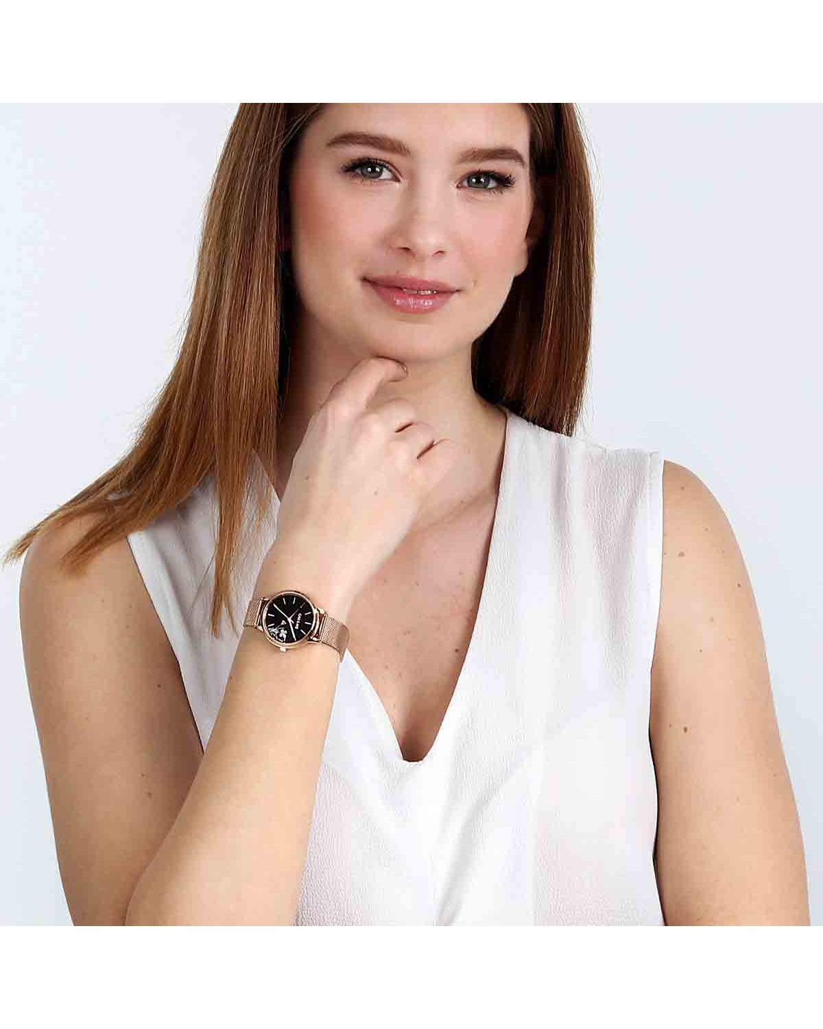 Ρολόι OUI&ME Fleurette Rose Gold Stainless Steel Bracelet