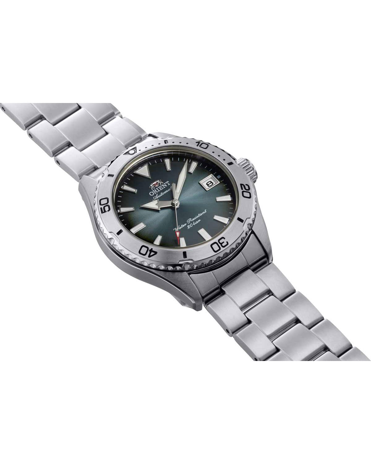 Ρολόι ORIENT Sports Mako 40 αυτόματο με ατσάλινο μπρασελέ