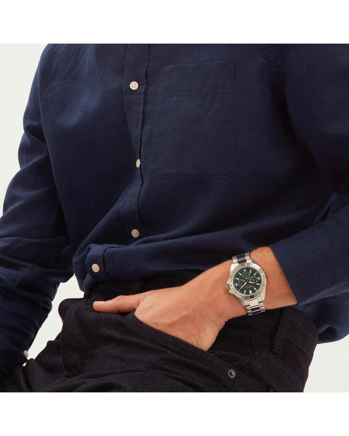 Ρολόι BREIL Tribe Offbeat Silver Stainless Steel Bracelet
