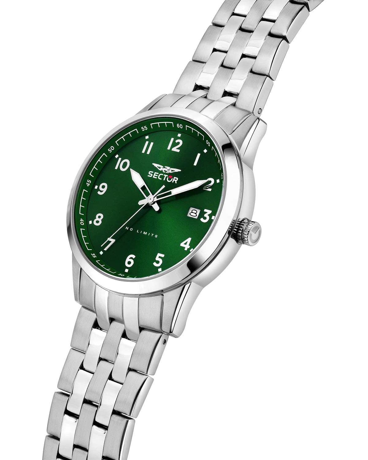 SECTOR 660 Silver Stainless Steel Bracelet
