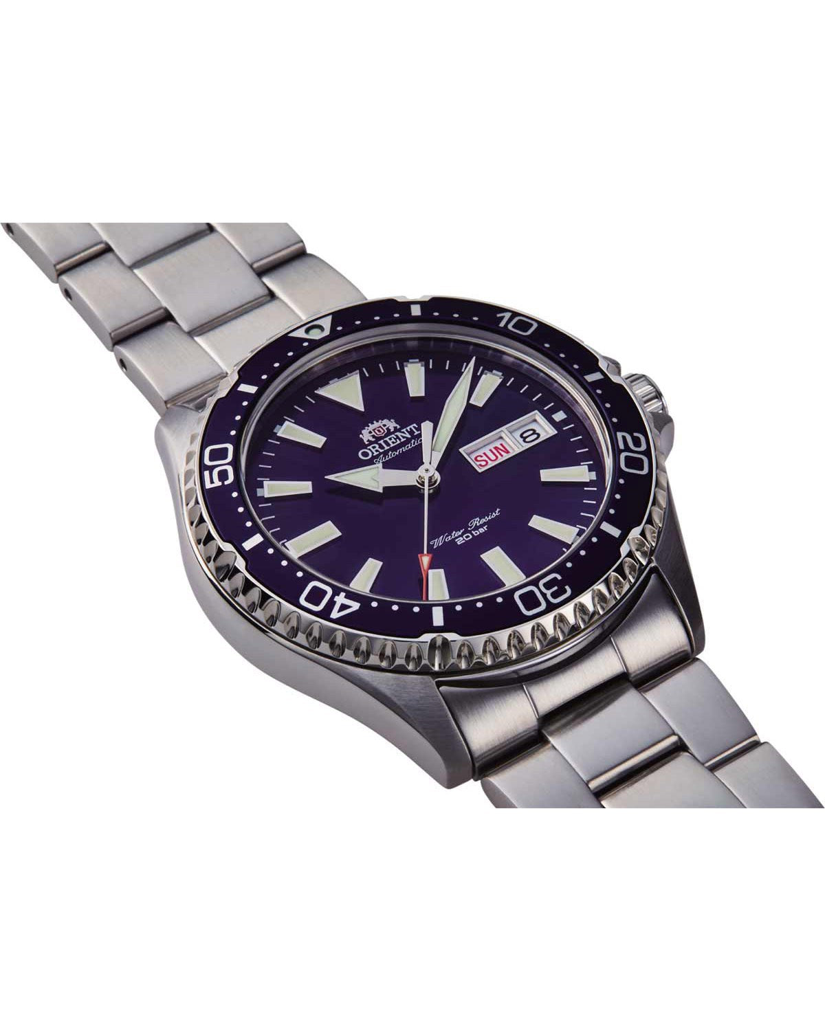 Ρολόι ORIENT Sports Diver Mako Automatic Silver Stainless Steel Bracelet