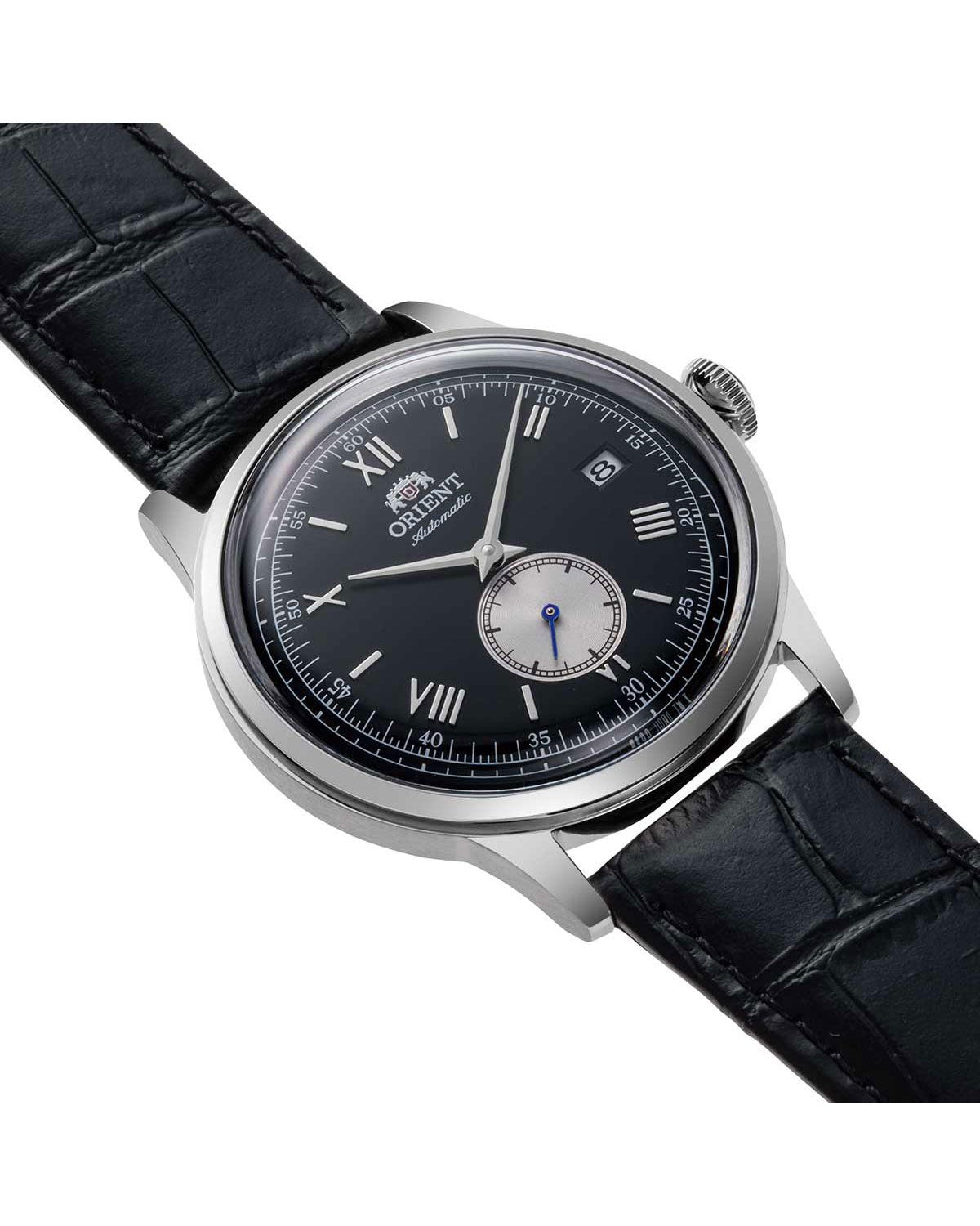Ρολόι ORIENT Classic Bambino Automatic Black Leather Strap
