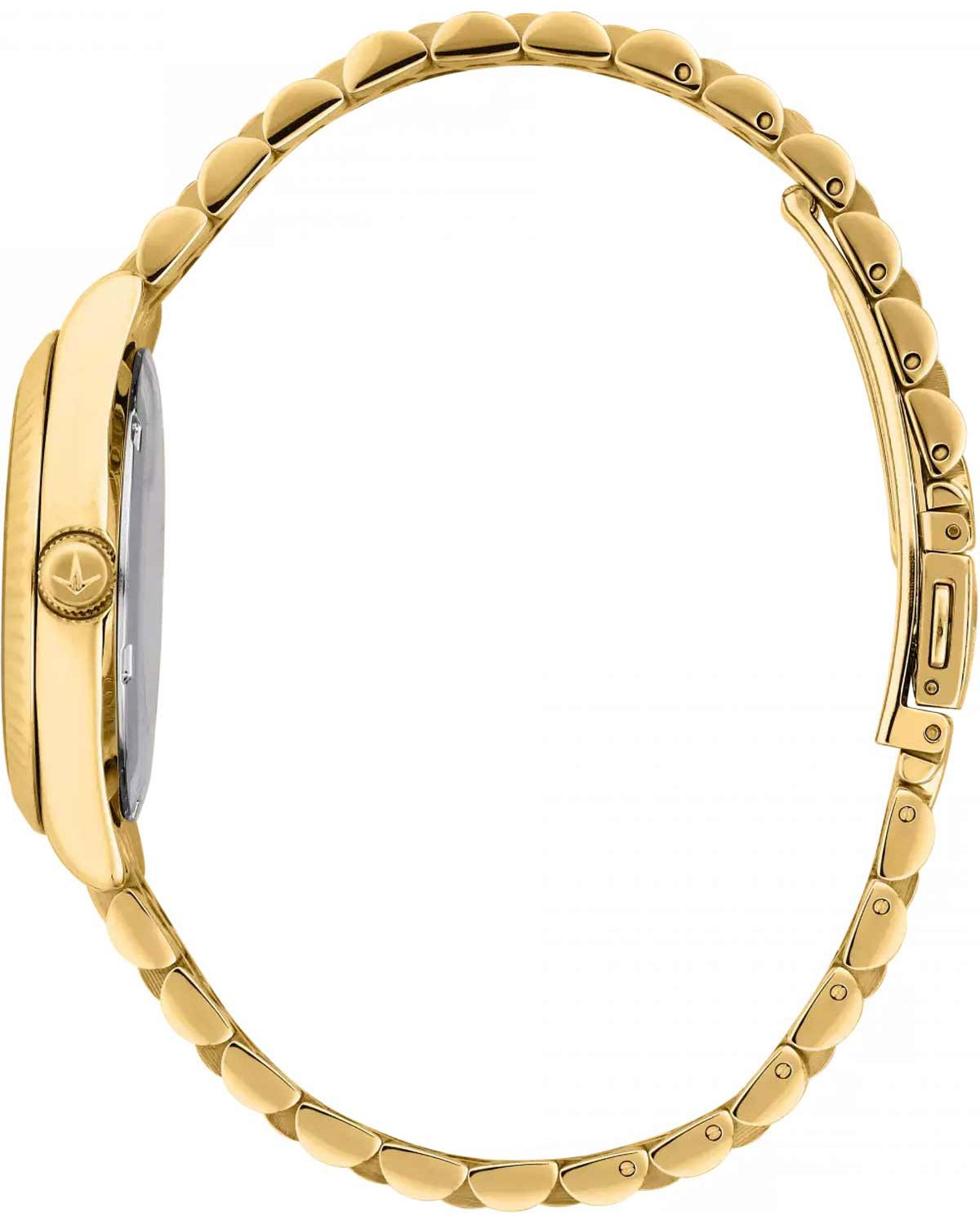 Ρολόι LUCIEN ROCHAT Bienne Gold Stainless Steel Bracelet