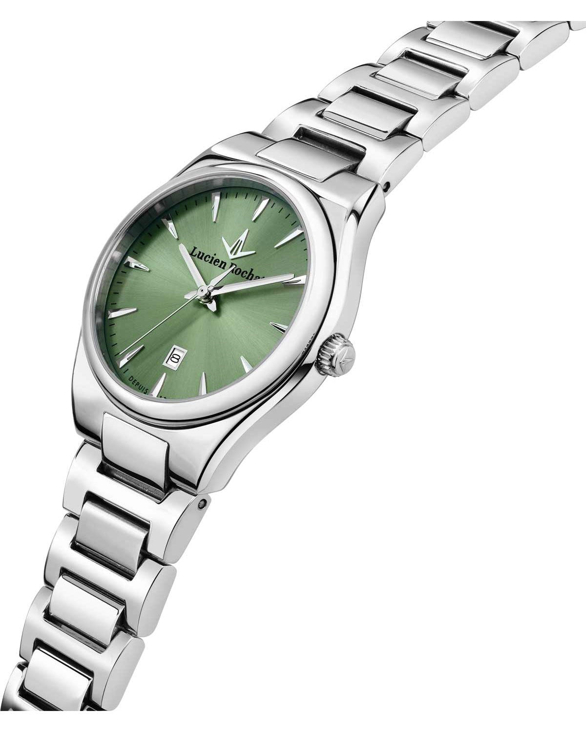 Ρολόι LUCIEN ROCHAT Avenue Silver Stainless Steel Bracelet