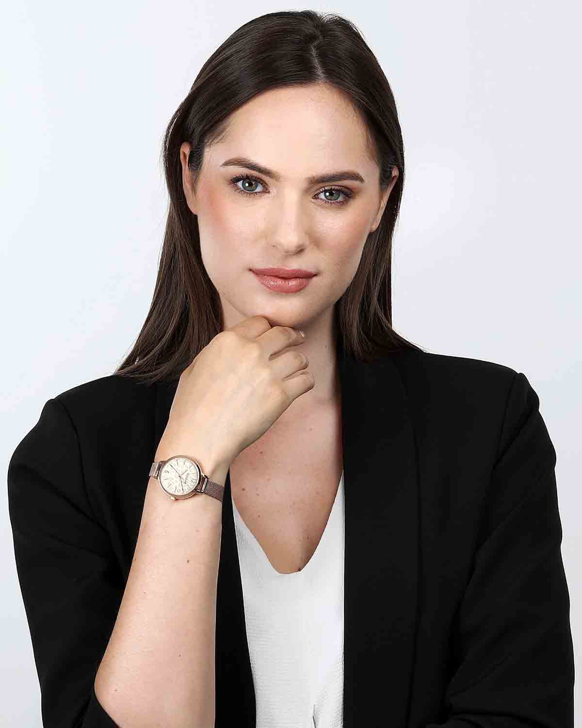 Ρολόι OUI&ME Fleurette Rose Gold Stainless Steel Bracelet