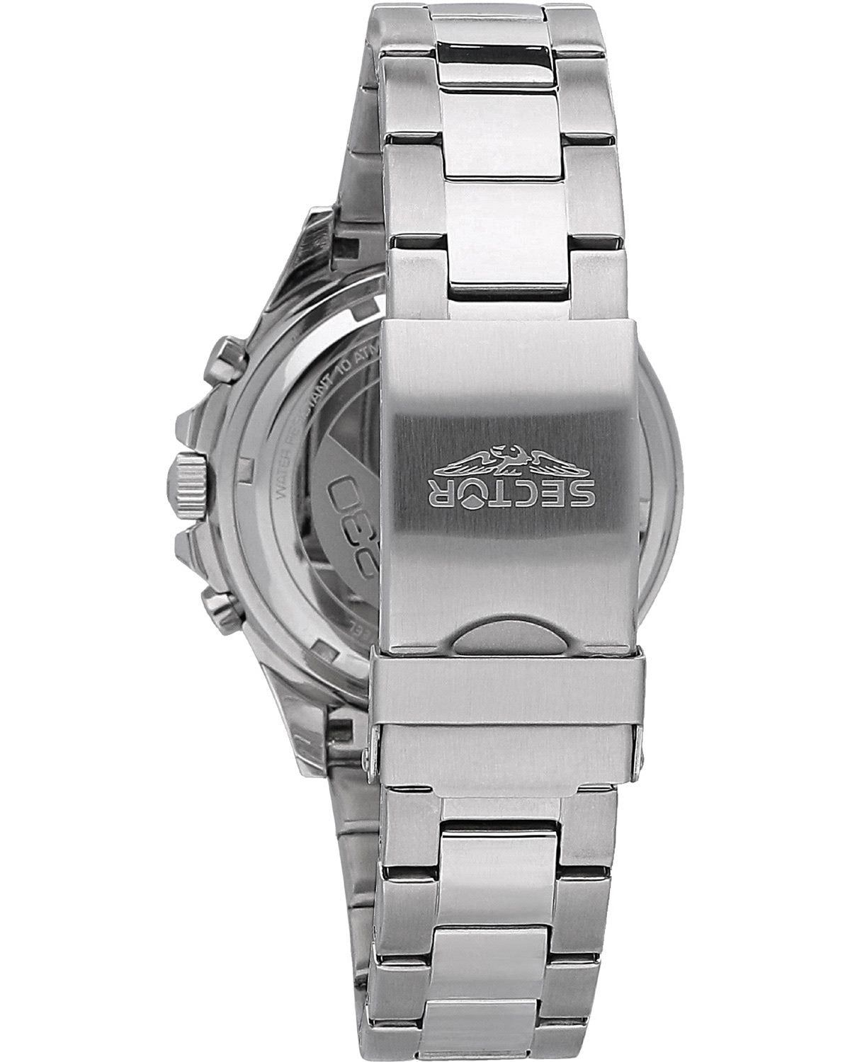 SECTOR 230 Chronograph Silver Stainless Steel Bracelet