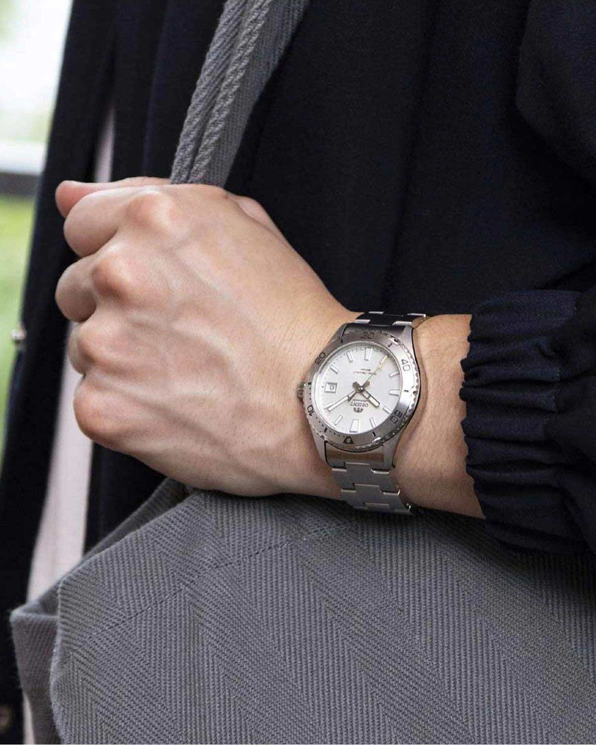 Ρολόι ORIENT Sports Mako 40 Automatic Silver Stainless Steel Bracelet