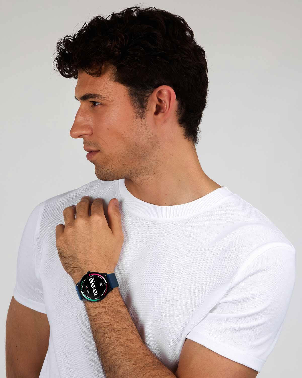 Ρολόι SECTOR S-06 Smartwatch Blue Silicone Strap