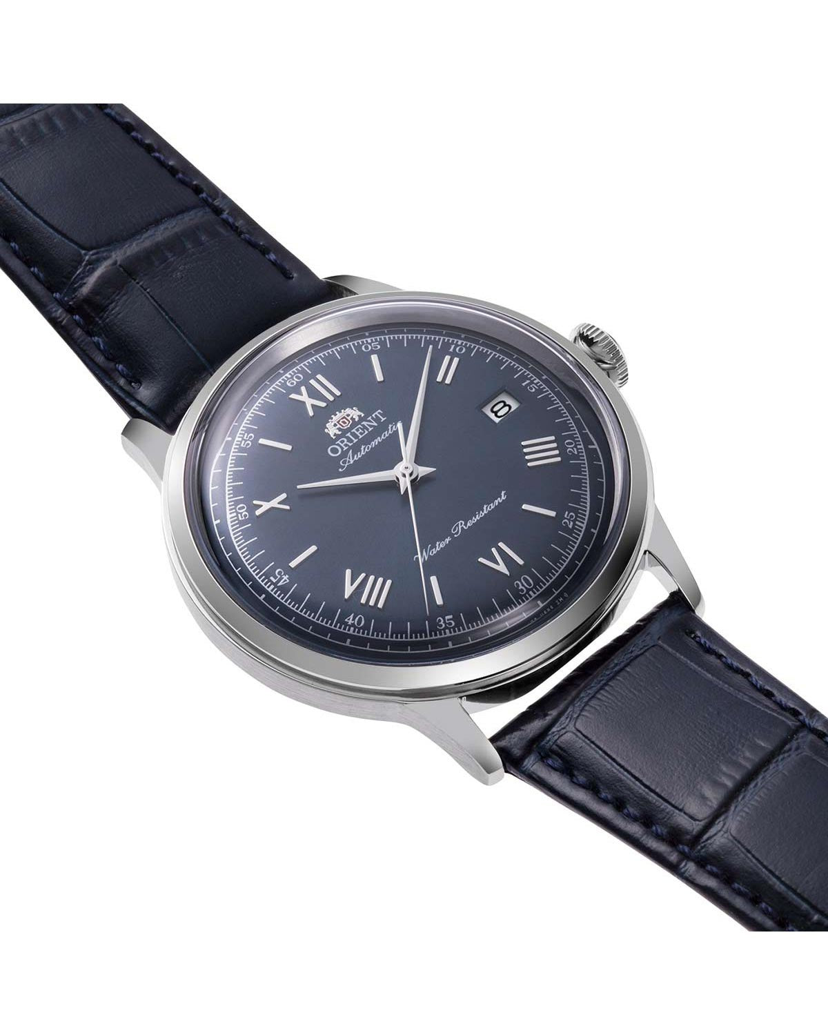Ρολόι ORIENT Classic Bambino Automatic Blue Leather Strap