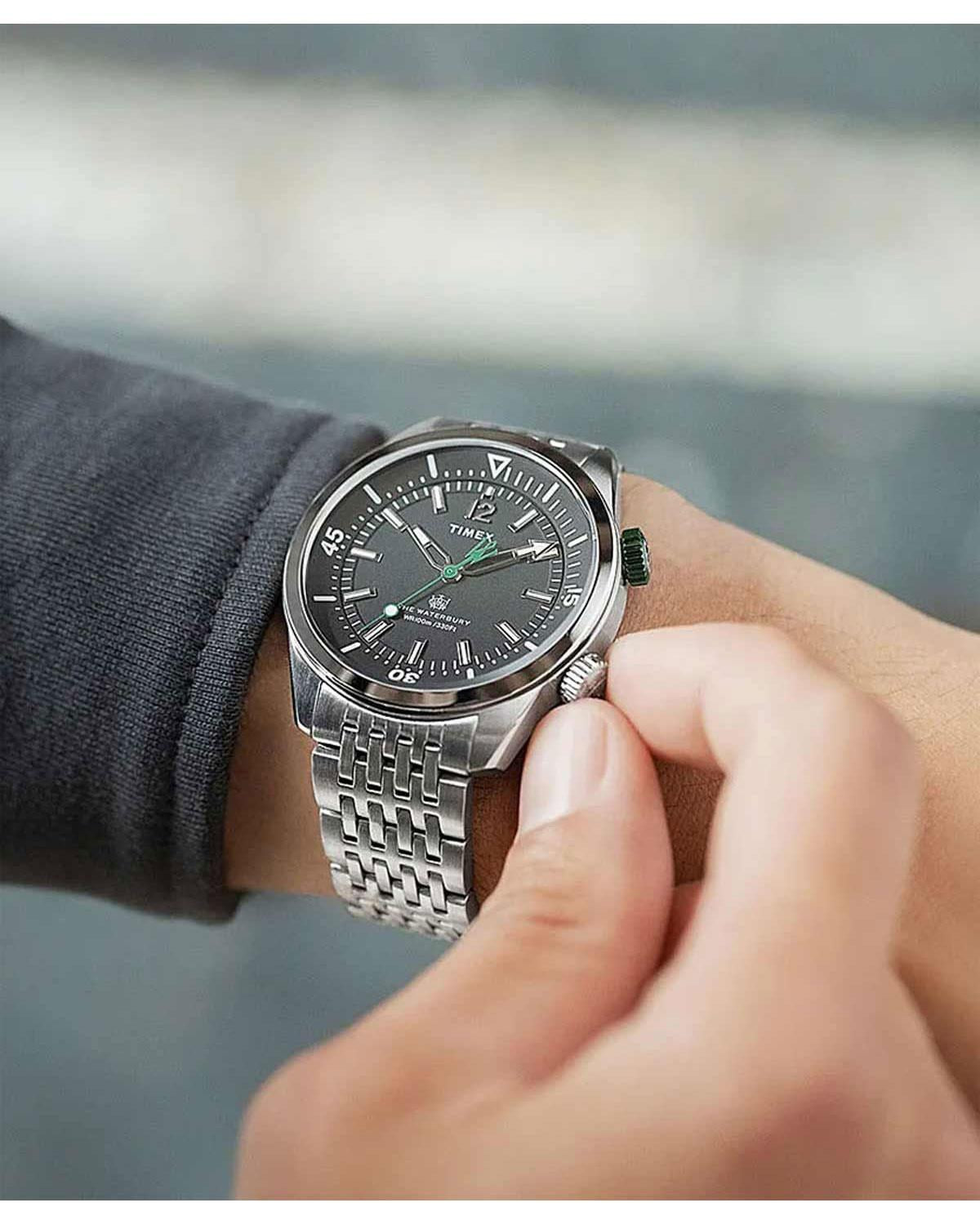 Ρολόι TIMEX Waterbury Traditional Silver Stainless Steel Bracelet