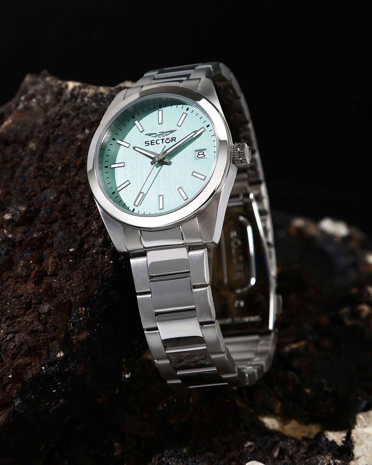 Ρολόι SECTOR 240 Silver Stainless Steel Bracelet