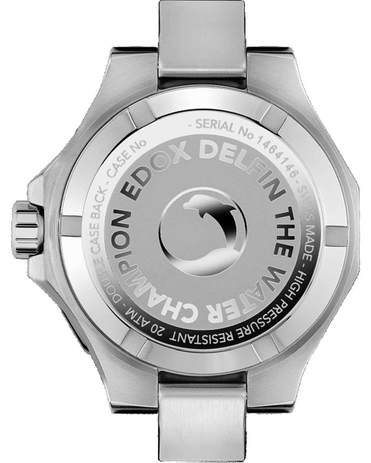 Ρολόι EDOX Delfin The Original Two Tone Stainless Steel Bracelet