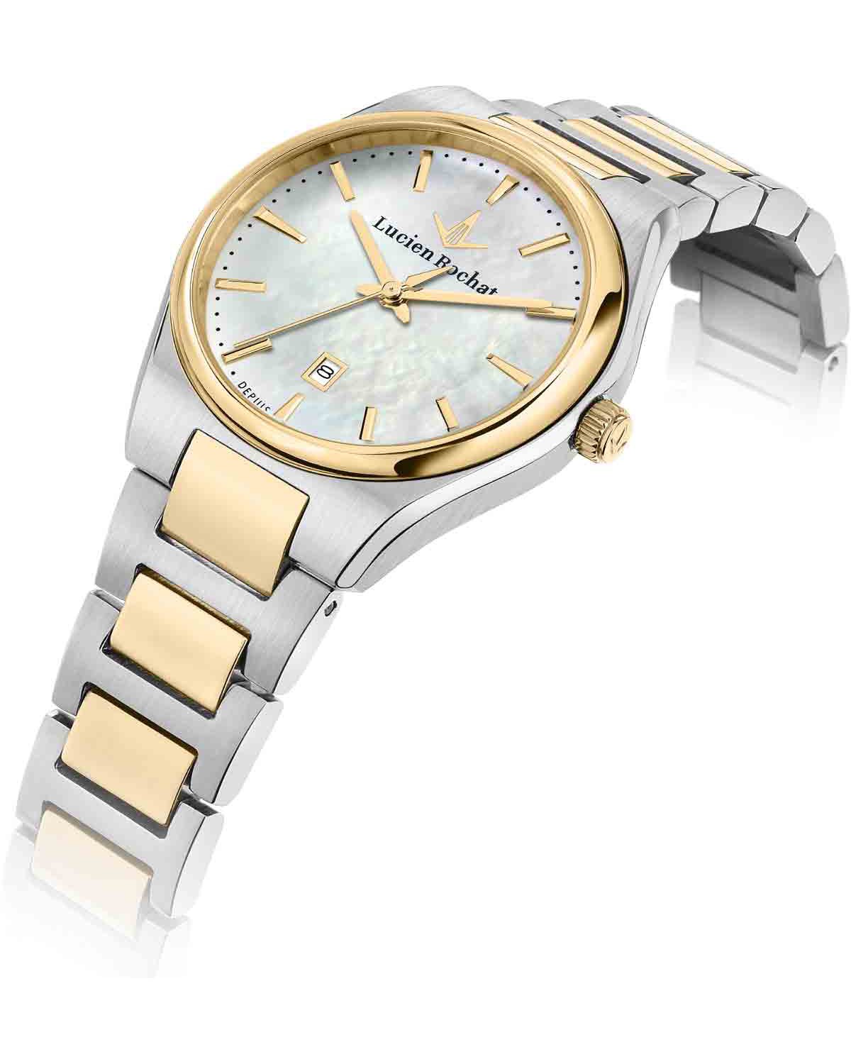 Ρολόι LUCIEN ROCHAT Avenue Two Tone Stainless Steel Bracelet