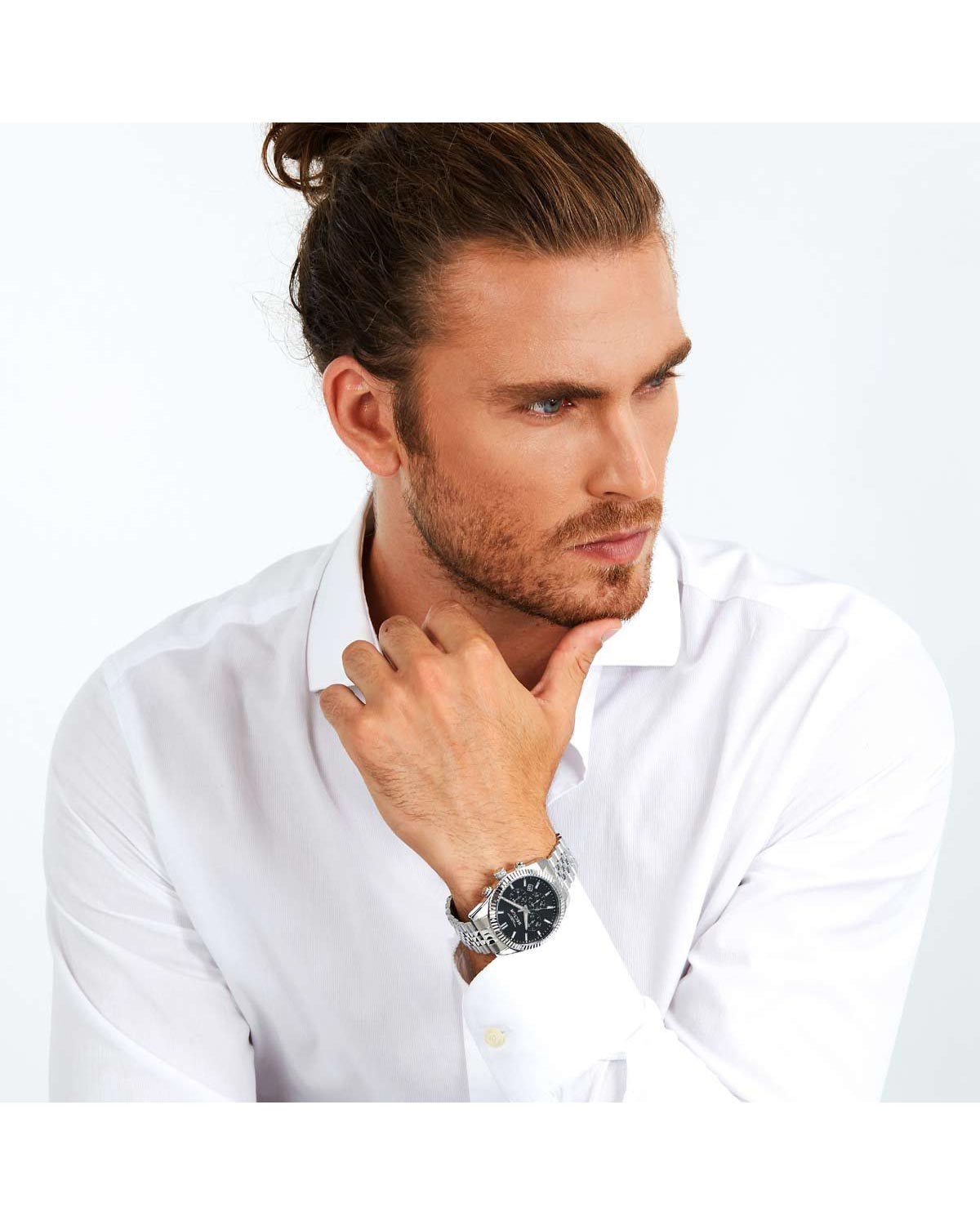 Ρολόι SECTOR 240 Chronograph Silver Stainless Steel Bracelet