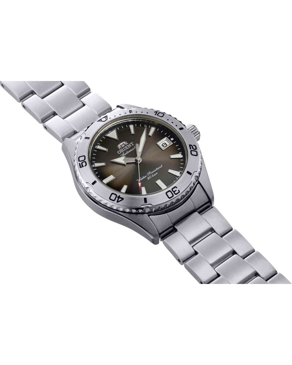 Ρολόι ORIENT Sports Mako 40 αυτόματο με ατσάλινο μπρασελέ
