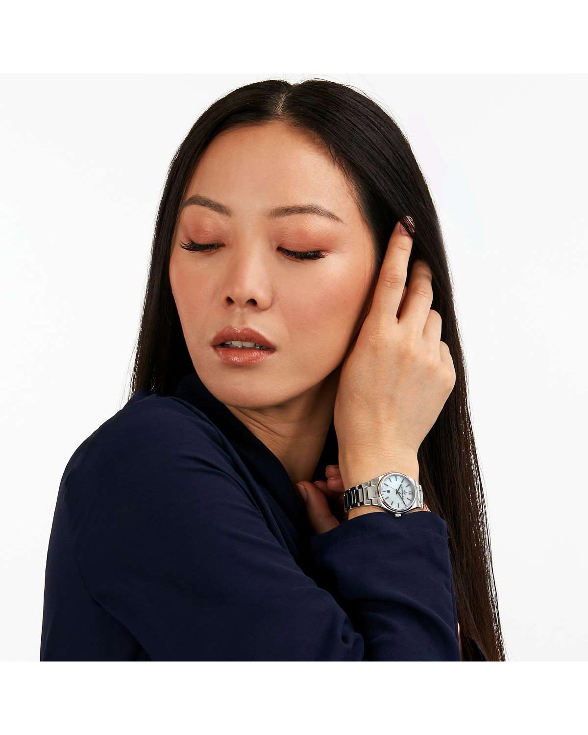 Ρολόι LUCIEN ROCHAT Avenue Silver Stainless Steel Bracelet