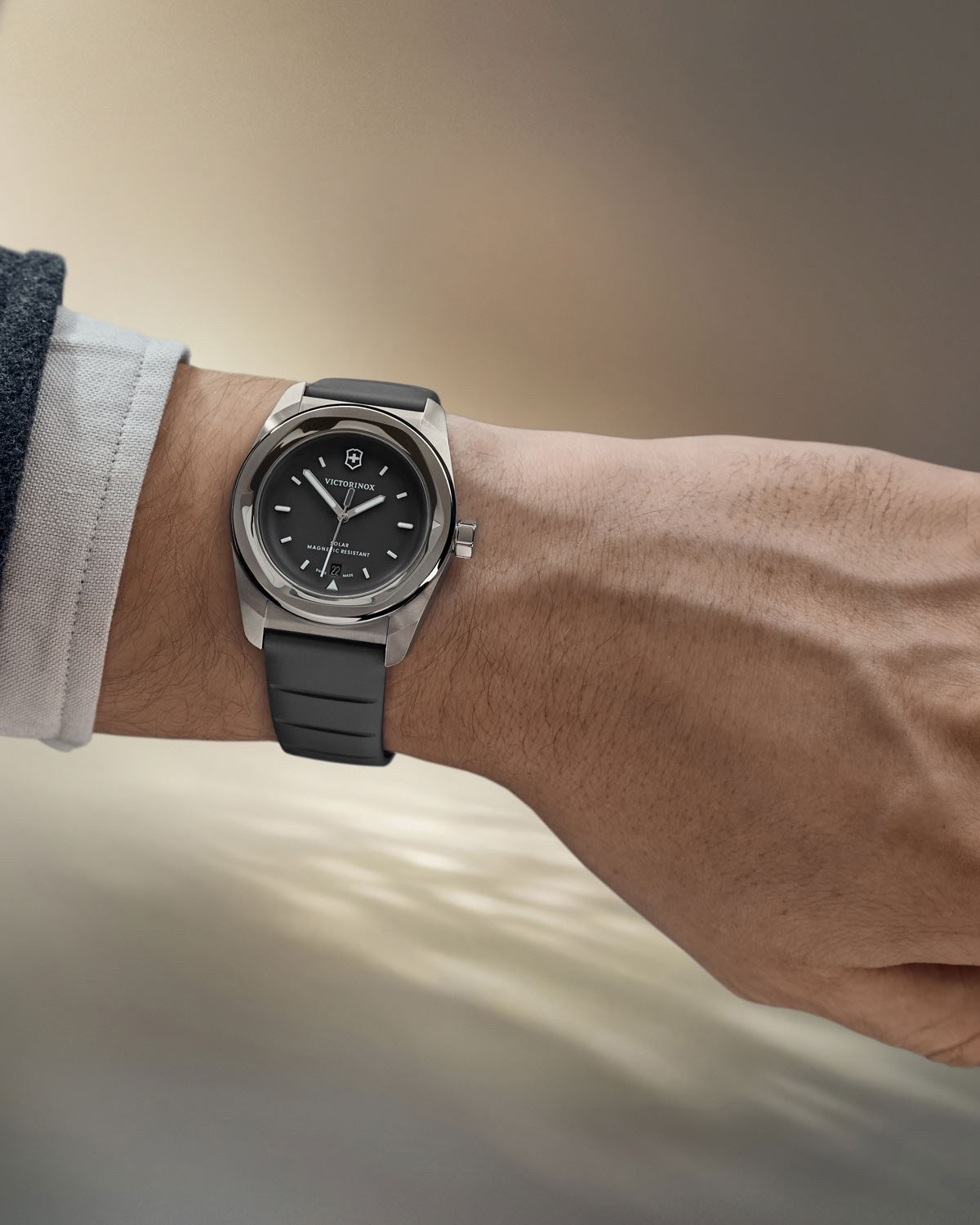 Ρολόι VICTORINOX Concept One Solar Black Rubber Strap