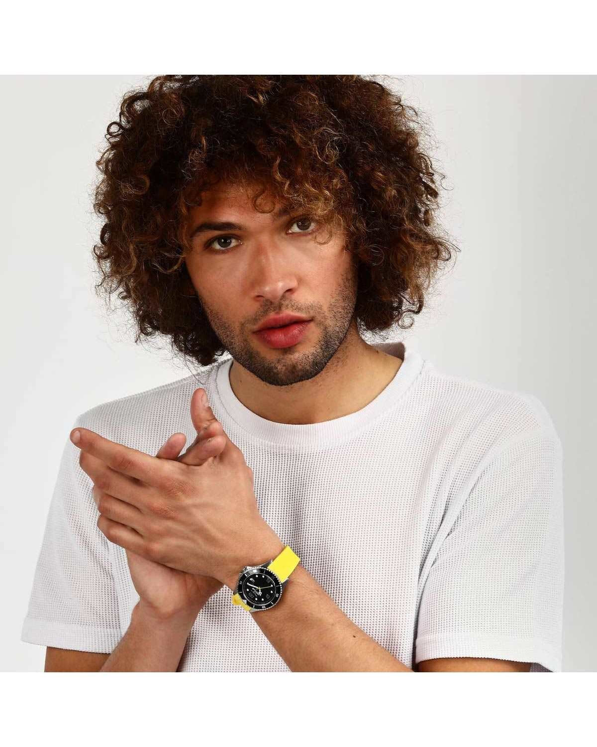 Ρολόι SECTOR 230 Yellow Plastic Strap