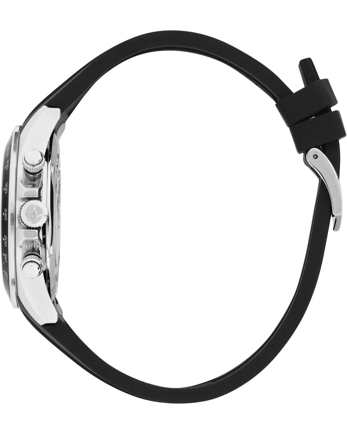 Ρολόι LUCIEN ROCHAT Leman Chronograph Black Silicone Strap