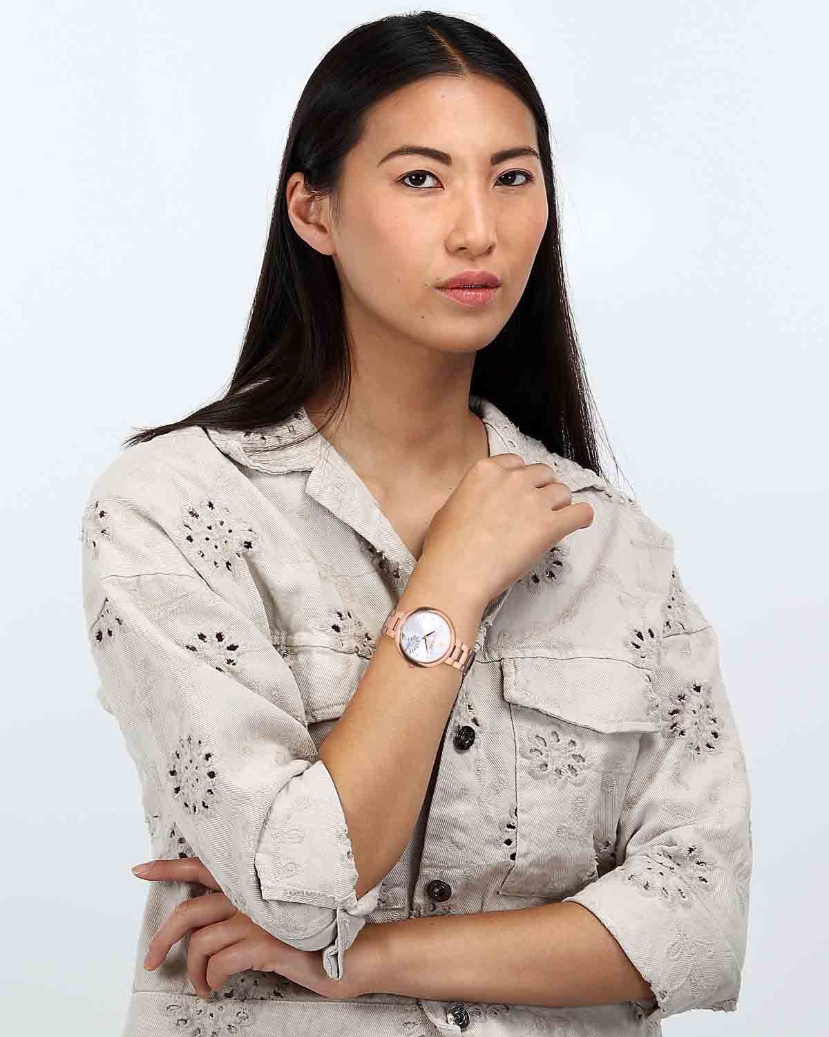 Ρολόι OUI&ME Cherie Rose Gold Stainless Steel Bracelet