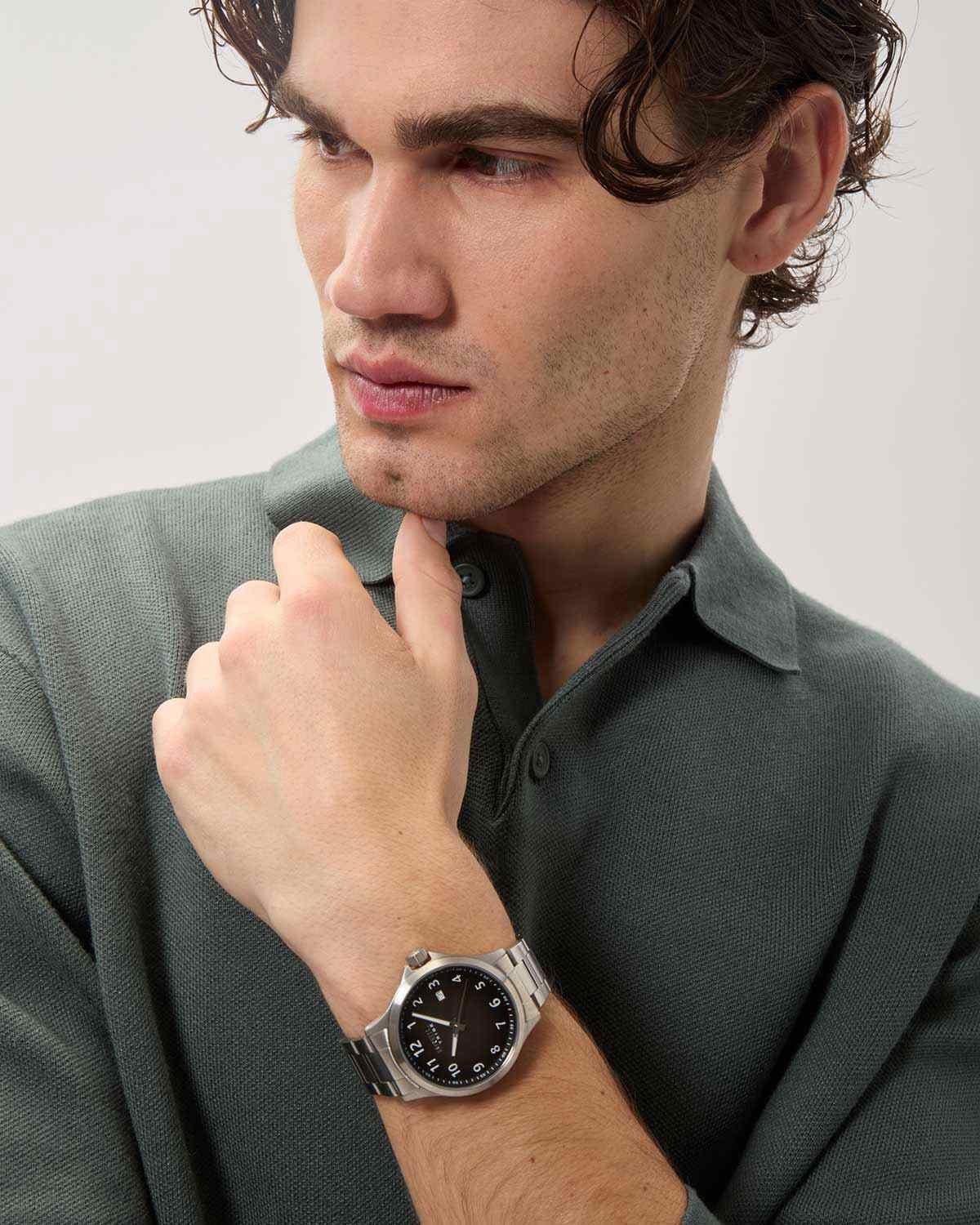 Ρολόι BREIL Tribe Kai Silver Stainless Steel Bracelet