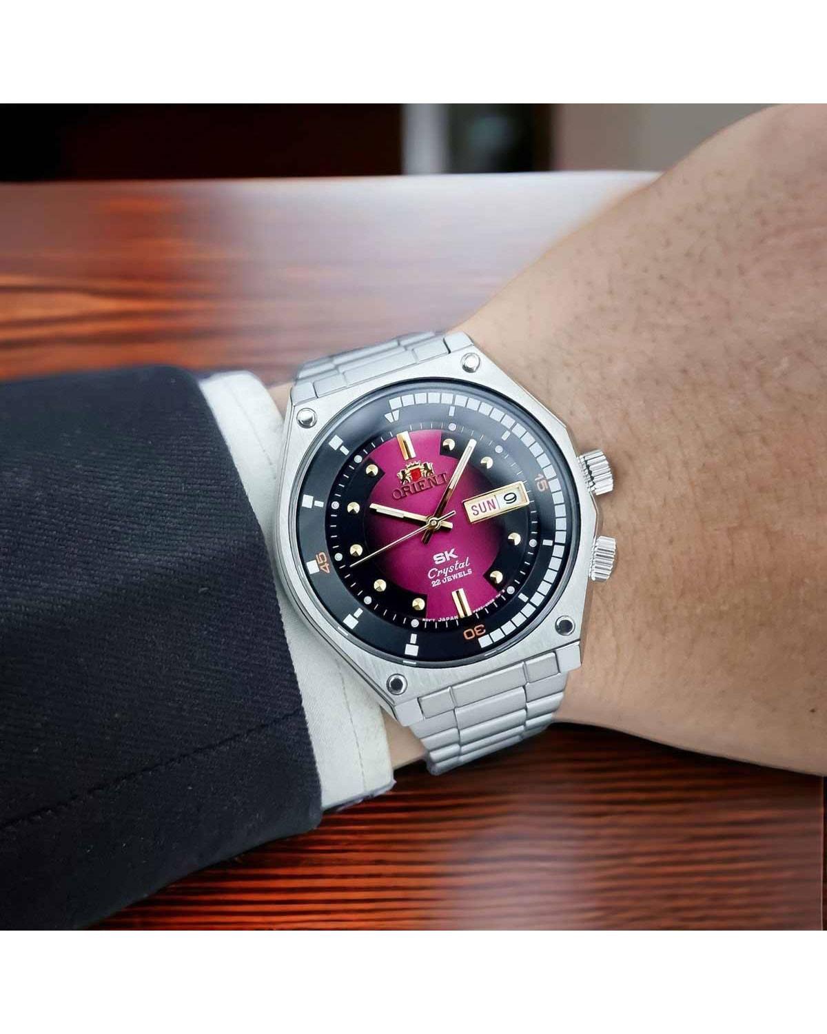 Ρολόι ORIENT Sports Automatic Silver Stainless Steel Bracelet