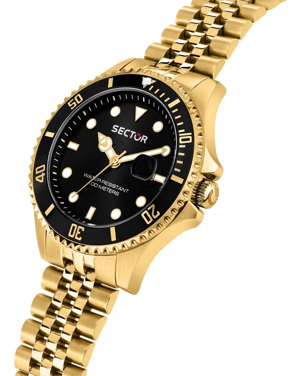 Ρολόι SECTOR 230 Gold Stainless Steel Bracelet