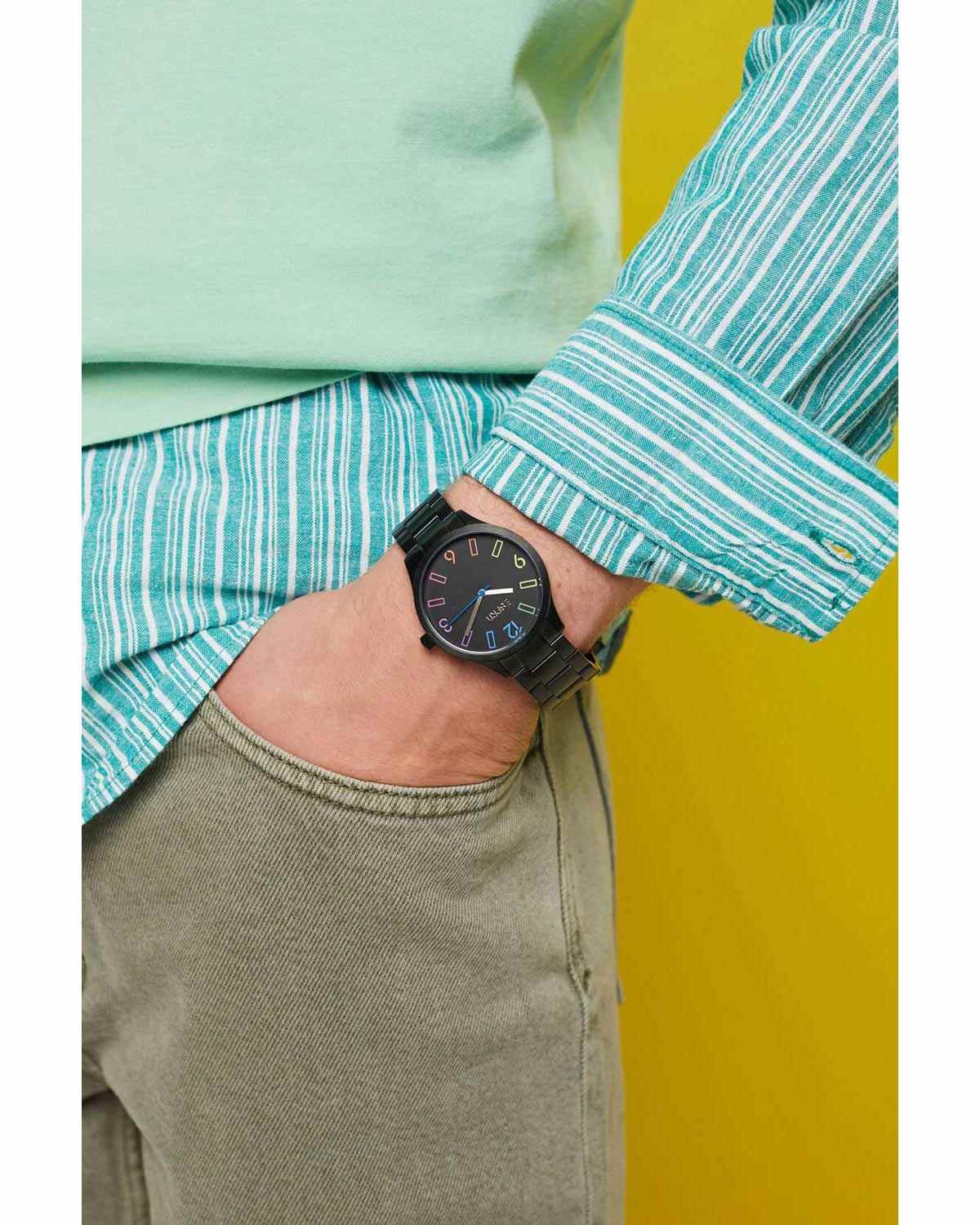 Ρολόι ESPRIT Color ID Black Stainless Steel Bracelet