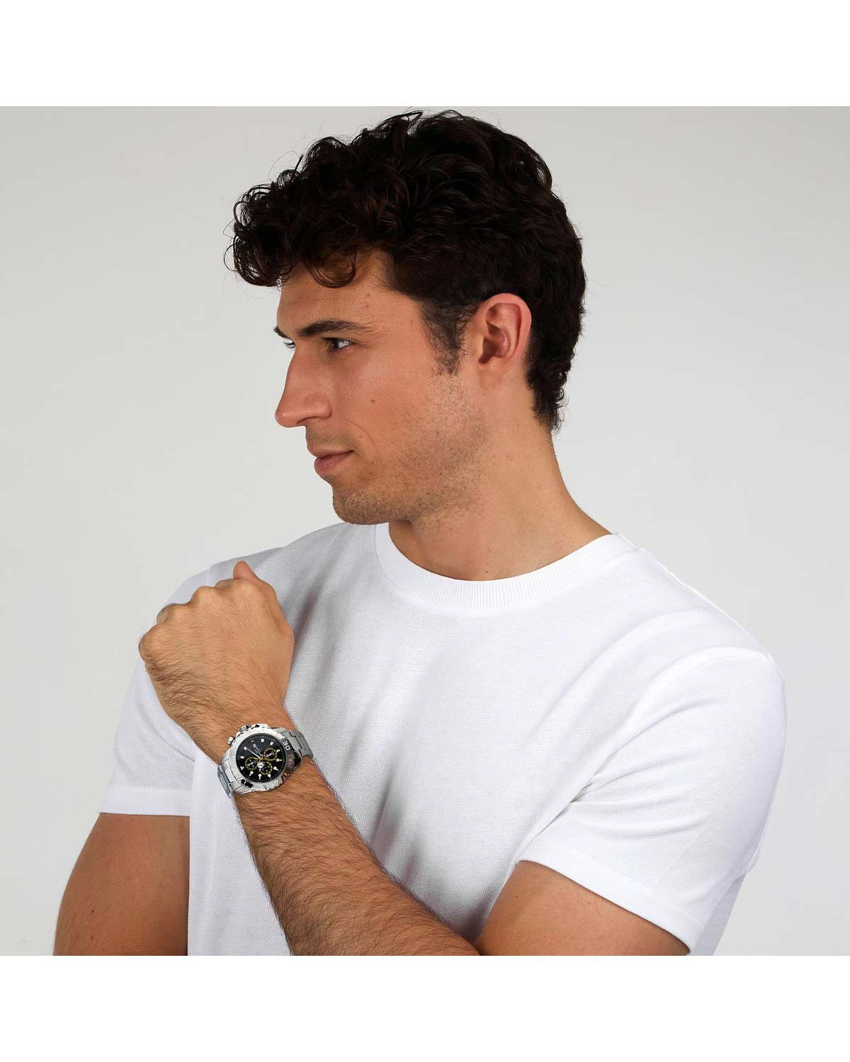 Ρολόι SECTOR Legend Chronograph Silver Stainless Steel Bracelet